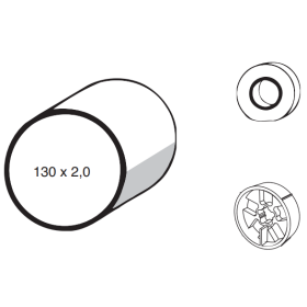 Somfy Adapterset für DS Ø 130x2,0